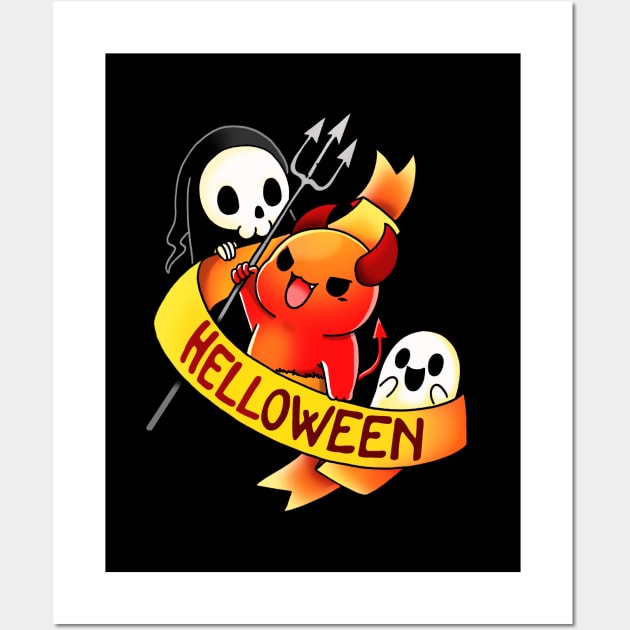 Helloween Wall Art by Vallina84